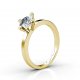 Seven | 1ct Diamond Ring | 18K Yellow Gold