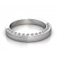 Penny Lane | Men's Wedding Ring | 9k White Gold