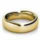 Cosmic Lion [5] Men's Wedding Ring | 18K Yellow Gold