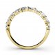 I Want To Hold Your Hand 1.10ct 1/2 Eternity Ring |18K Yellow