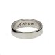 Classic Love [7] Wedding Ring | 18k White Gold