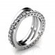 Cant Wait | Eternity Ring | 18K White Gold