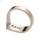 Off The Wall | Womens Wedding Ring | 18k White Gold