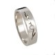 Classic Love [7] Matching Commitment Ring | Platinum