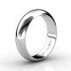 Song [5] Men's Wedding Ring | 18K White Gold