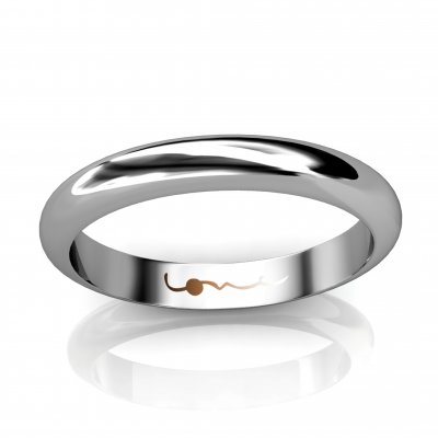 LoveSong [3] Wedding Ring | 18K White Gold