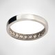 Hold Hands Ring |Engagement Ring with Princes Diamond | Platinum