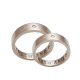 Love Peace Truth and Beauty | 18 White Gold