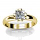 Hold Hands Ring |Engagement Ring with Princes Diamond | Platinum