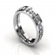 Just Cant Wait | Eternity Ring | 18k White Gold