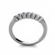 November | Eternity Diamond Band | 18k White Gold