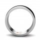 One [7] Men's Wedding Ring | 9k White Gold