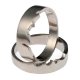 Love Times Love | Men's Wedding Ring | 18k White Gold