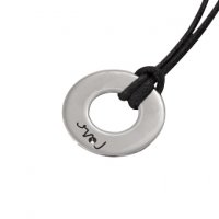 MoonLove | Roung Silver Pendant