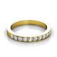 Got To Get You Into My Life 1/2 set Eternity Ring 18 Yellow Gold