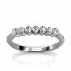 November | Eternity Diamond Band | 18k White Gold