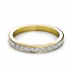 All You Need Is Love .96ct 1/2 set | Eternity Ring | 18 Yellow