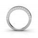 Penny Lane | Men's Wedding Ring | 9k White Gold