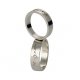 Classic Love [5] Matching Commitment Ring | 18k White Gold