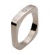 Exodus | Mens Wedding Ring | 9k White Gold