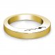 Evolve Ring 2.4 Round | Men's Wedding Ring | 18k Yellow Gold