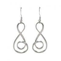 Faith Silver Earrings - The Faith Collection