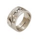 Classic Love [5] Matching Commitment Ring | 18k White Gold