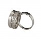 Hold Hands Ring |Engagement Ring with Princes Diamond | Platinum