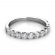 I Want To Hold Your Hand 1/2 set .66ct | Wedding Ring |18k White