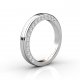 Penny Lane | Men's Wedding Ring | 9k White Gold