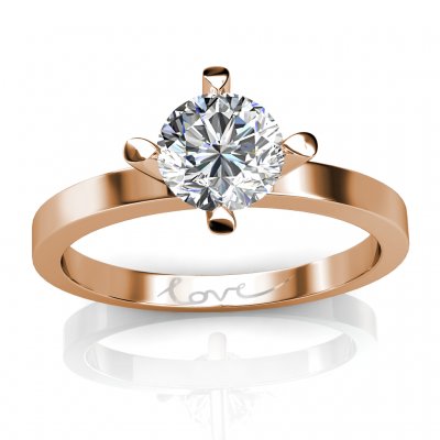 Seven | 1ct Diamond Ring | 18K Rose Gold