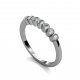 November | Eternity Diamond Band | 18k White Gold