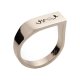 Off The Wall | Matching Commitment Rings | Platinum