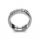 Just Cant Wait | Eternity Ring | 18k White Gold